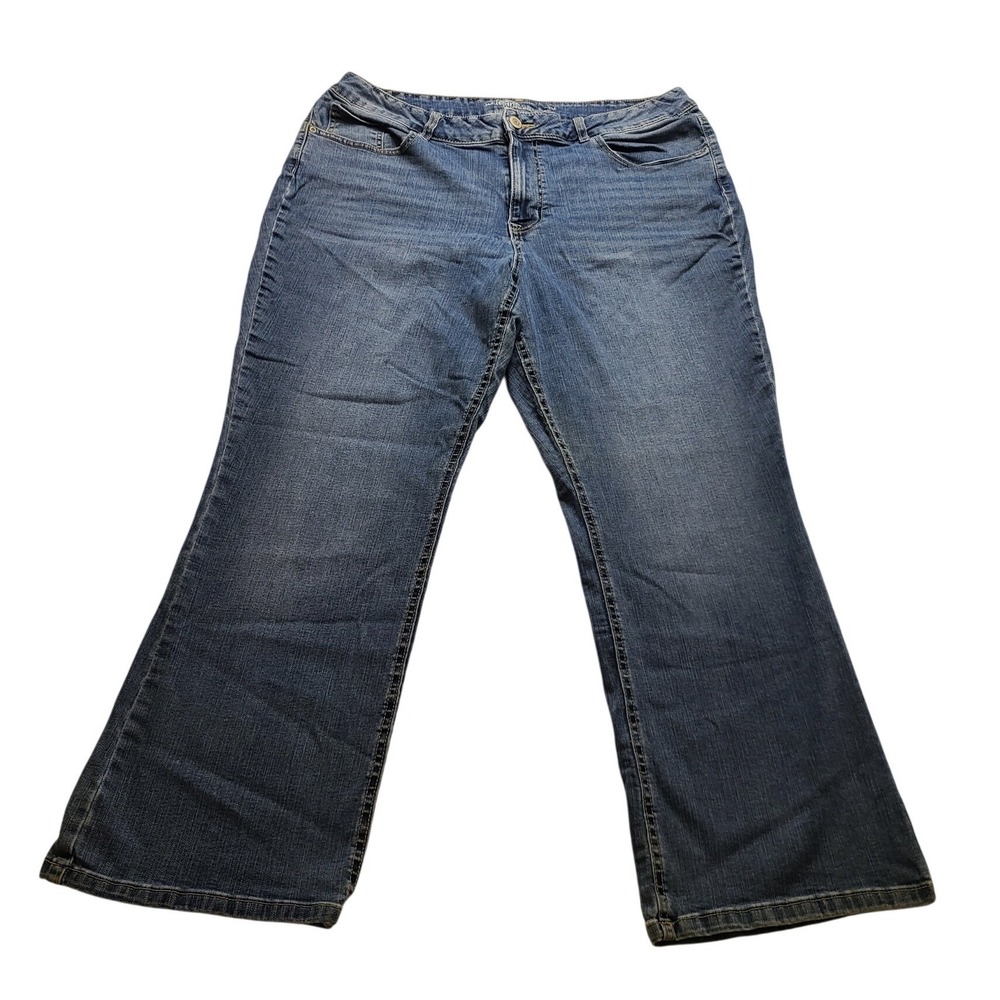 Maurices mjeans High-Rise Curvy Medium Wash Blue Denim Women's Jeans 20W Reg